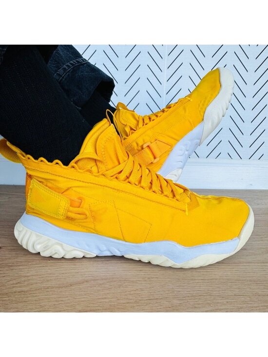 ⭐Jordan Proto-React Yellow 10.5 Men Shoes Space Aesthetic Lightweight BV1654-701 main image 11